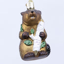 Old World Christmas Eager Beaver Ornament