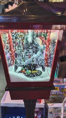 Lighted Musical Lamp Post - Mountain Village Train