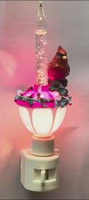 Cardinal Bubble Light Night Light
