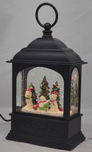8.5" Celebrate the Season Pup Lighted Water Lantern
