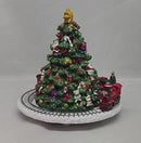 Christmas Tree With Revolving Train Music Box