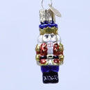 Gumdrop Mini Nutcracker Soldier Glass Ornament