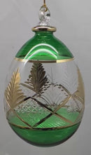 Emerald Heritage Teardrop Perfume Bottle Ornament