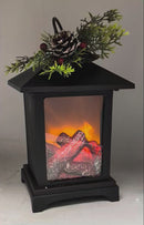Lighted Fireplace Lantern