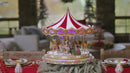 Light Show Regal Christmas Carousel