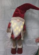 Lighted Bobble Gnome - 53 Inch Tall