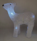 Acrylic Reindeer 8 LED - B/O - 8.5"