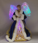 LED Fiber Optic Blue Angel Treetop