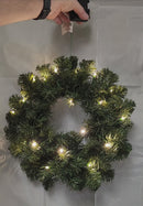 Imperial Wreath - 14 Inch - LED Lighted