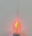 Silicone Tipped Flicker Lightbulb - C7 - 1 Watt