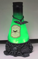 Lighted Halloween Spinning Smoky Potion Waterglobe -