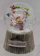 Musical 5 inch Charlie Brown Glitterdome