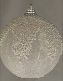 Lighted Ball Ornament - 3 Inch - Luminous Snowflake