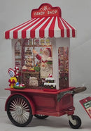 Lighted Water Globe - Santa's Candy Shop