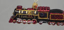 Steam Locomotive Glass Ornament