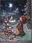 Lighted Easel Artwork - Follow the Star