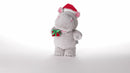 The Cheerful Christmas Hippo - Sings and Dances!