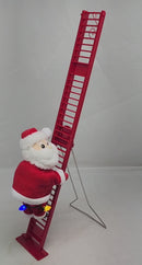 Tabletop Climber - Santa with Single Ladder