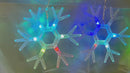 Acrylic Snowflake Light Set – 5 Piece Set