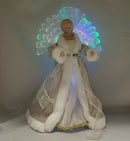 LED Angel with Fiber Optic Wings - 16 inch