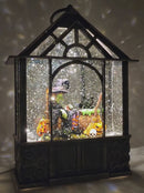 Sleeping Witch Lighted Waterglobe Lantern
