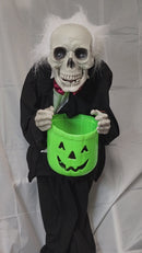 Talking LIghtup Scary Skeleton Butler