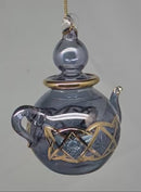 Sapphire Blue Teapot Ornament
