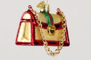 Fashion Purse Glass Ornament