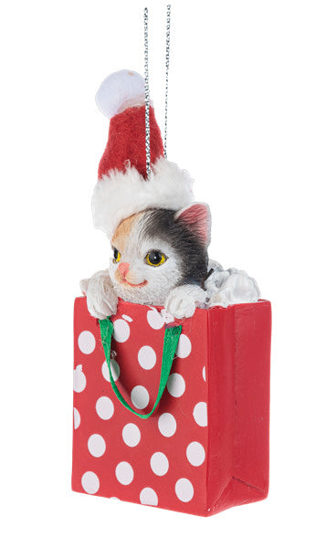 Comfy & Cozy Pet Ornament -  Calico Cat