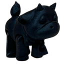 Barnyard Cow - Midnight Blue  Color