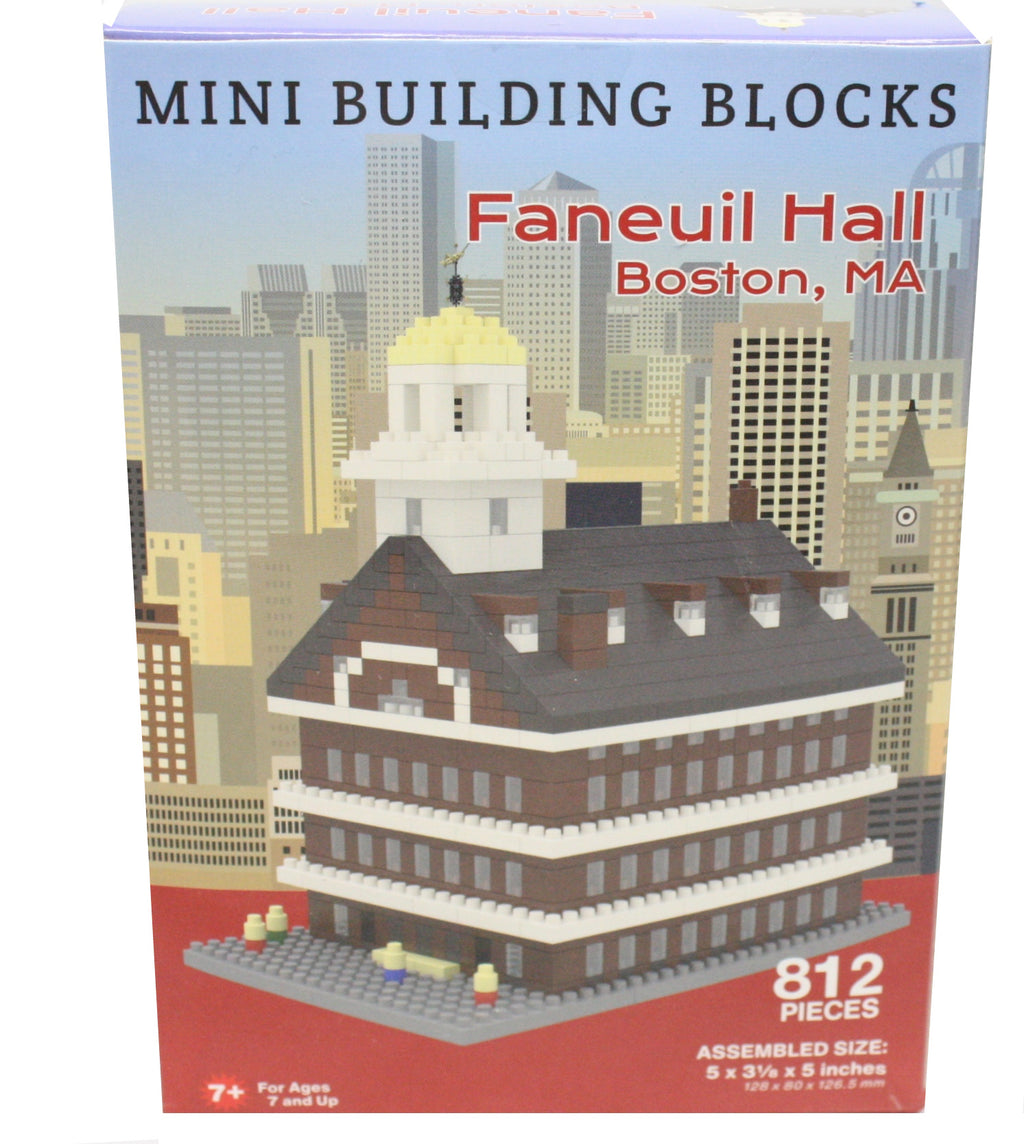 Mini Blocks Boston Mini Building Blocks - Faneuil Hall | Country Christmas Loft – The ...