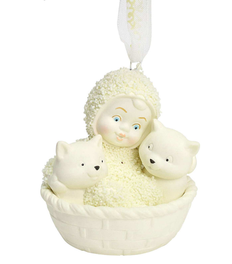 Basket of Kittens Ornament - The Country Christmas Loft