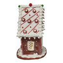 Whimsical Lighted Gingerbread Cottage - Christmas >> Figurines - by Kurt Adler - view 3