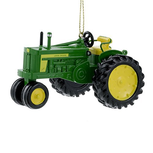 John Deere 2 Inch Tractor Ornament - Open
