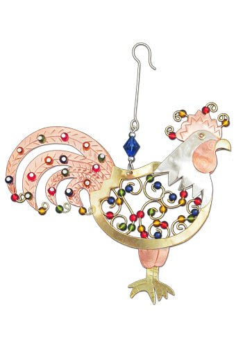 Rise And Shine Rooster Ornament - The Country Christmas Loft