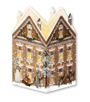 Coppenrath Mini Advent Lantern Card With Envelope - Gold Brick