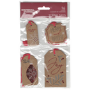 Baker’s Holiday Gift Tags – Foil on Kraft - Gift Shoppe >> Gift Wrap - by Winterhill Studio