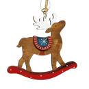 Rustic Wood Ornament -