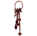 Jingle Bell Door Hanger - Red