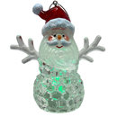 3.75"LED Santa Ornament