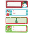 50 Count Peel and Stick Gift Tags - Holiday Icons - Gift Shoppe >> Gift Wrap - by Winterhill Studio