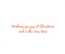 Joy Peppermint Garland Boxed Christmas Cards - Christmas >> Boxed Christmas Cards - by Caspari - view 2