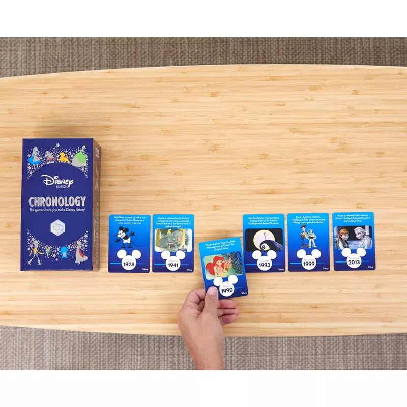 Disney Edition Chronology Card Game