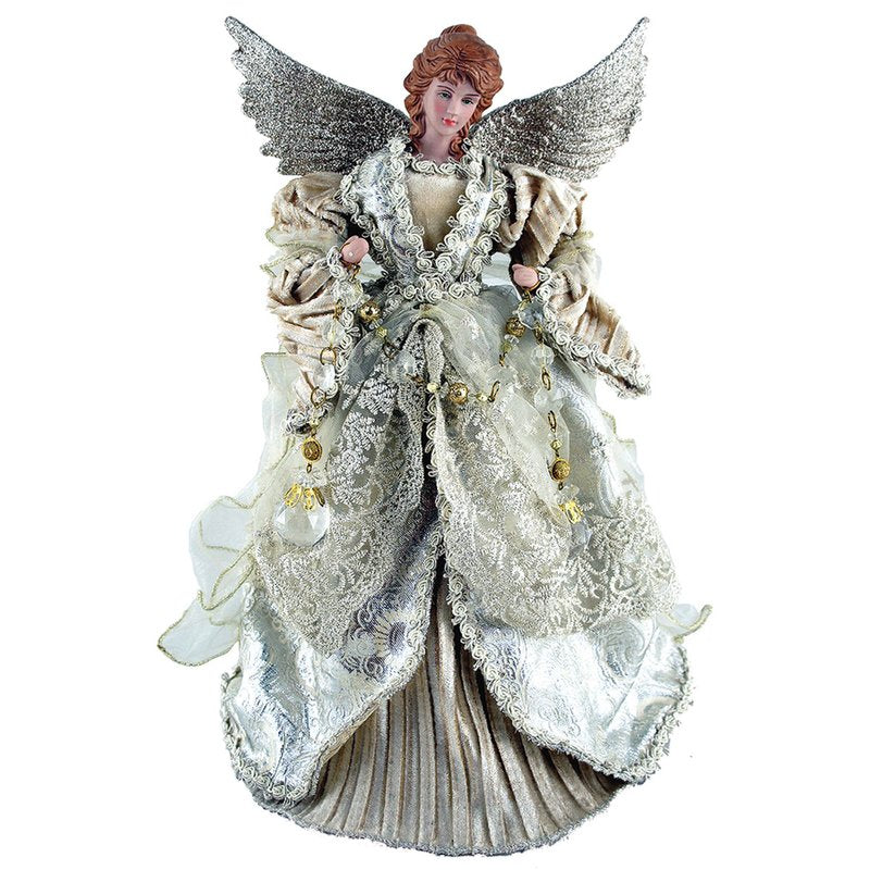 Gilded Angel Tree Topper - The Country Christmas Loft