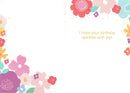 Sparkle With Joy - Birthday Card
