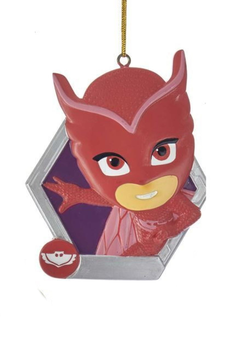 PJ Masks Medallion Ornament - Owlette - The Country Christmas Loft
