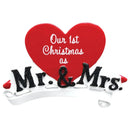 Mr and Mrs Couples Ornament