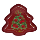Tree Shaped Tray - Merry Christmas
