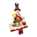 Whimsical Snowman Stocking Hanger