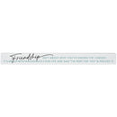 16 inch Shelf Sitter Sign - Friendships About - Gift Shoppe >> Frames, Prints, and Signs >> Paintings and Prints - by Sincere
